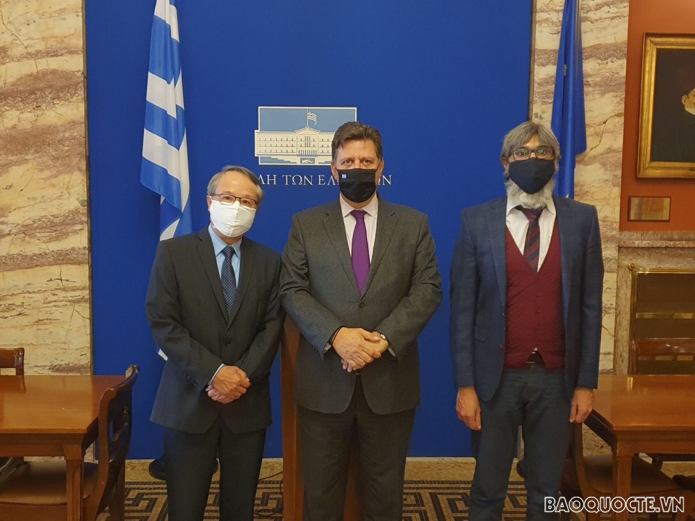 Đại sứ Việt Nam tại Hy Lạp Nguyễn Mạnh Cường mong Hy Lạp sẽ ủng hộ Việt Nam và giúp thúc đẩy các nước EU phê chuẩn EVIPA Việt Nam mong Hy Lạp ủng hộ và cùng thúc đẩy phê chuẩn EVIPA