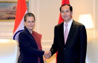 Hoạt động của Chủ tịch nước Trần Đại Quang trong chuyến thăm Ấn Độ