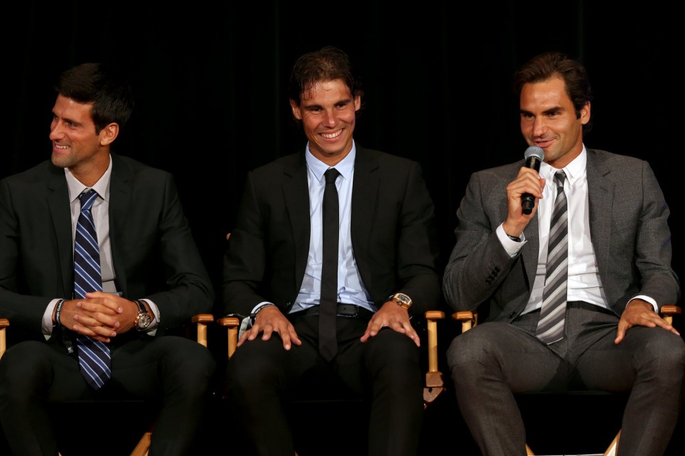 Novak Djokovic có thể vượt qua Nadal và Federer để trở thành tay vợt xuất sắc nhất lịch sử? (Nguồn: Getty)