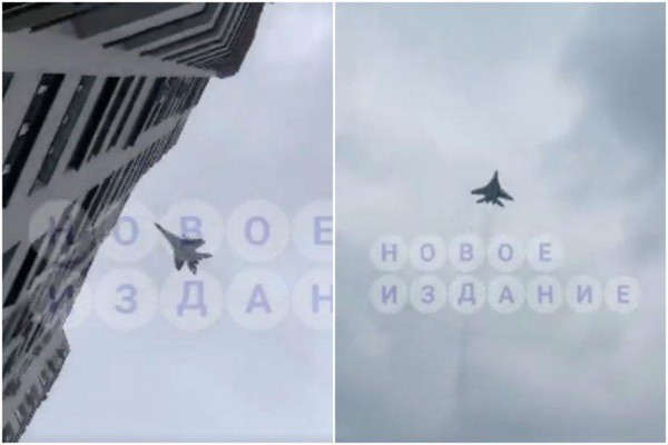 Hình ảnh trong đoạn video được cho là quay 'Bóng ma Kiev' thực chất được lấy từ một trò chơi điện tử.