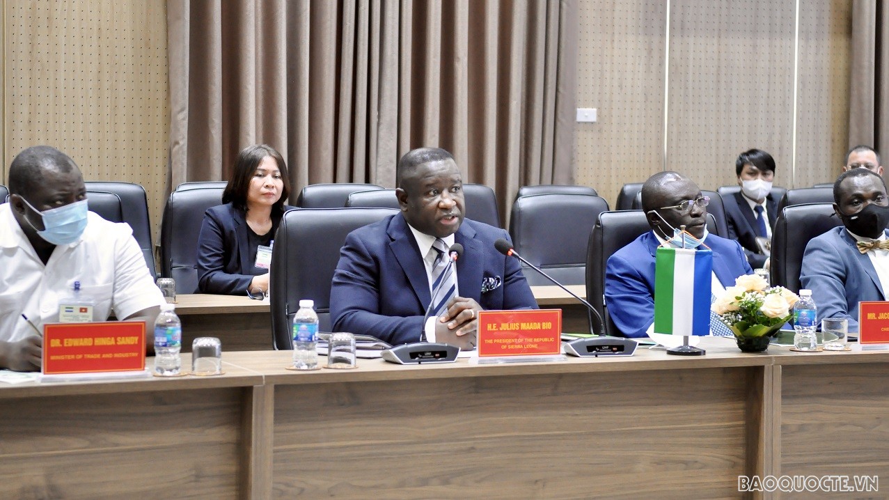 Thúc đẩy hợp tác nông nghiệp Việt Nam-Sierra Leone