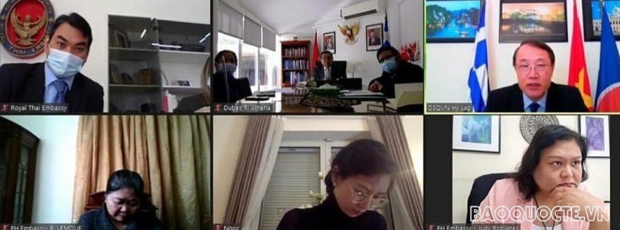 Việt Nam trao chức Chủ tịch Nhóm các Đại sứ quán ASEAN tại Athens cho Indonesia Việt Nam chuyển giao chức Chủ tịch Nhóm các Đại sứ quán ASEAN tại Athens cho Indonesia