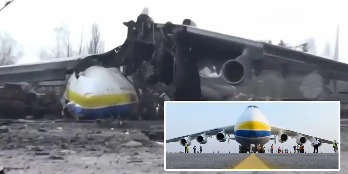 AN-225 Mriya, máy bay lớn nhất thế giới đã bị phá hủy. (Nguồn: Business Insider)