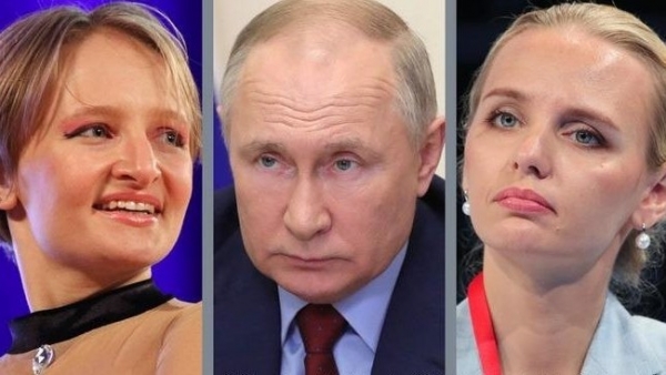 Đời tư ít biết về hai cô con gái của Tổng thống Nga Vladimir Putin