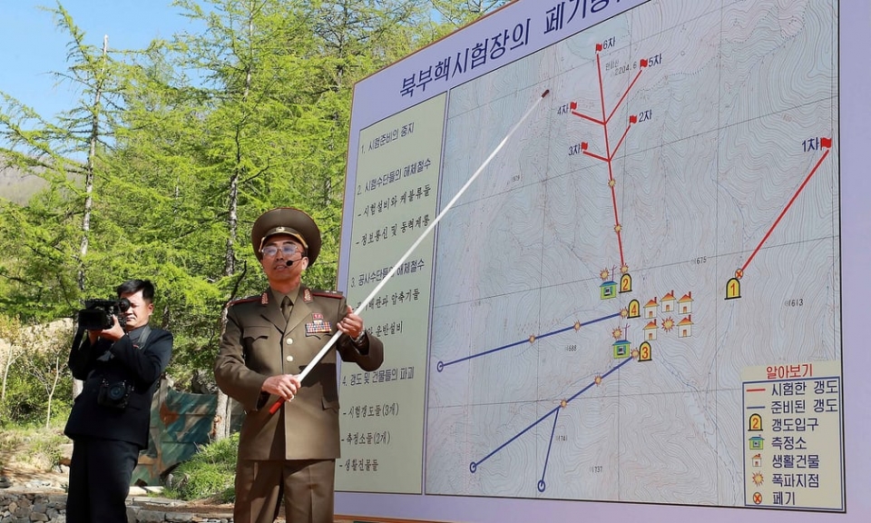 anh trieu tien pha bo bai thu hat nhan punggye ri