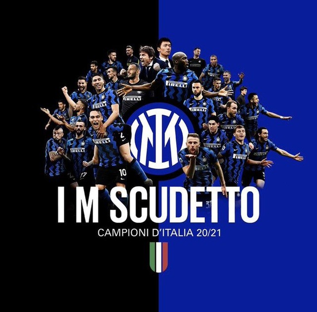 Inter Milan chính thức vô địch Serie A sau 11 năm. Đây là chức vô địch thứ 19 trong lịch sử CLB.