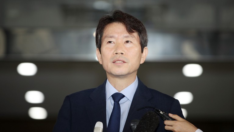 Bộ trưởng Bộ Thống nhất Hàn Quốc Lee In-young. (Nguồn: Yonhap)