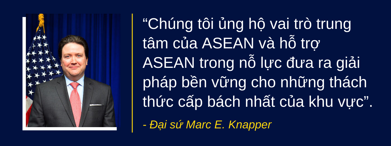 Hoa Kỳ ủng hộ vai trò trung tâm của ASEAN; quan hệ Hoa Kỳ-Việt Nam chưa bao giờ tốt đẹp như hiện nay!