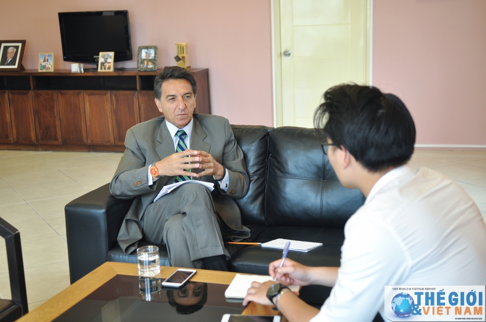 Đại sứ Hy Lạp: Tiềm năng hợp tác thương mại Việt Nam - Hy Lạp là rất lớn! dai su hy lap tiem nang hop tac thuong mai viet nam hy lap la rat lon