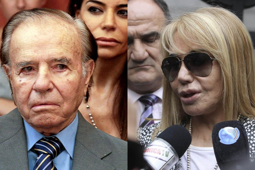 Cựu Tổng thống Argentina Carlos Menem sẽ tái hôn với vợ cũ Zulema Yoma sau 30 năm ly hôn. (Nguồn: TN.com) 0525 menem zulema