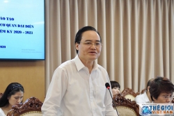 Đoàn các Trưởng Cơ quan đại diện Việt Nam làm việc với Bộ Giáo dục và Đào tạo