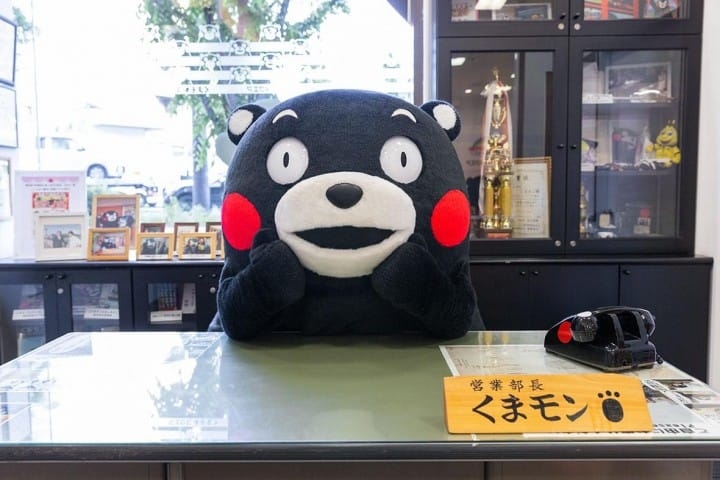 Kumamon, chú linh vật nổi tiếng nhất nhì Nhật Bản