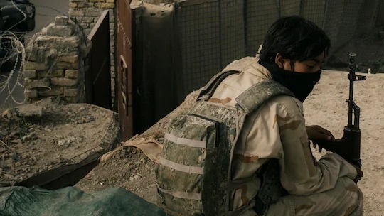 Một sĩ quan cảnh sát Afghanistan tại tình Kandahar ngày 28/7. (Nguồn: Washington Post)