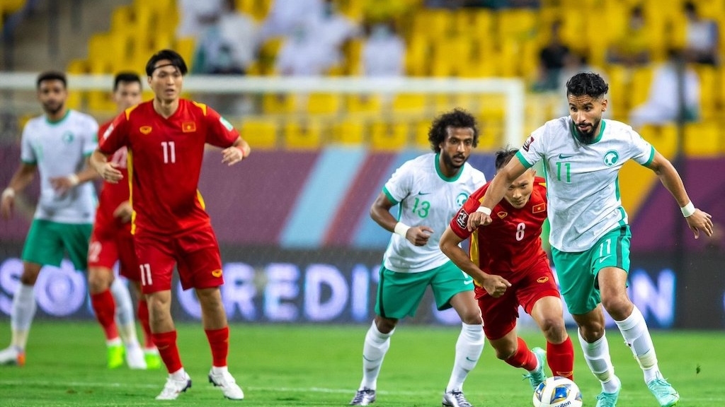 viet nam vs saudi arabia chenh lech trinh do thieu may man thua buon nhung cung dang