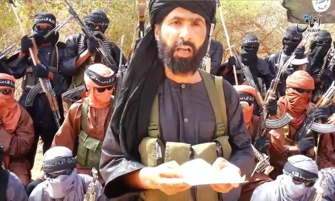 Adnan Abu Walid al-Sahrawi, thủ lĩnh của IS ở Sahel, Tây Phi. (Nguồn: Australian)