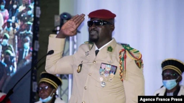 Tổng thống lâm thời Guinea Mamadi Doumbouya