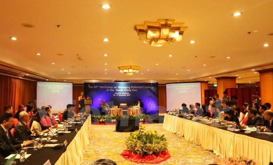 hoi thao quan ly xung dot tiem tang tren bien dong dien ra o indonesia