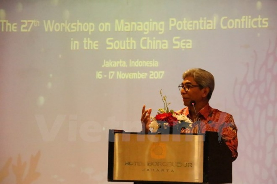 hoi thao quan ly xung dot tiem tang tren bien dong dien ra o indonesia