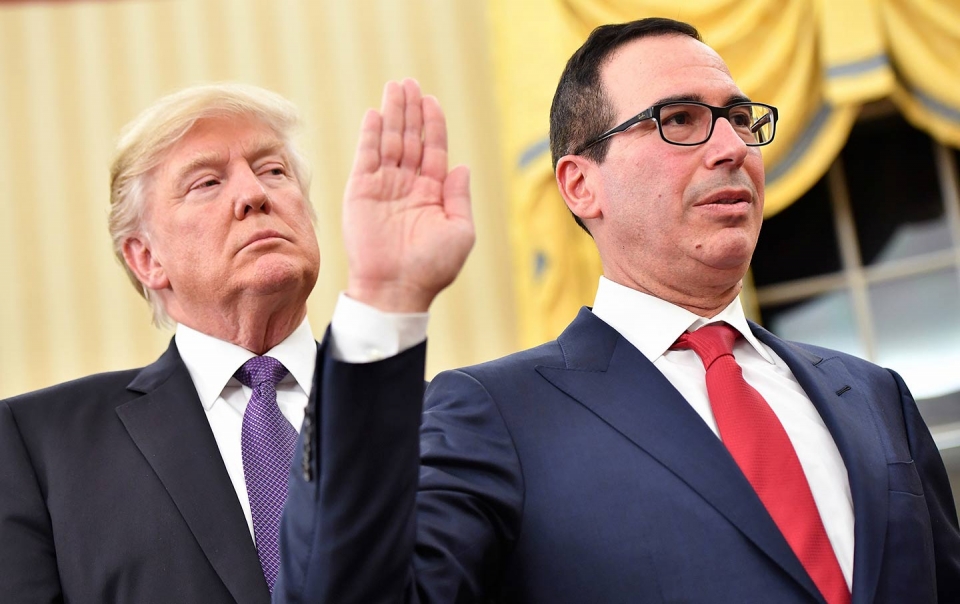 trump khong hai long voi bo truong tai chinh mnuchin