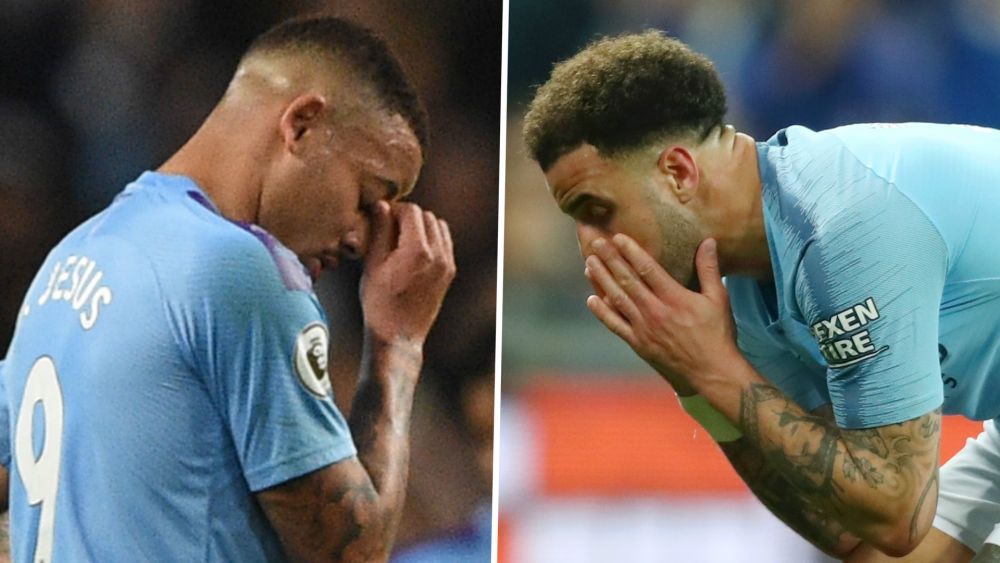 Hai ngôi sao Gabriel Jesus, Kyle Walker của Man City nhiễm Covid-19 trong khi lịch thi đấu của đội bóng ngày càng dày đặc. (Nguồn: Getty)