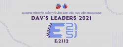 DAV’s Leaders 2021: Lộ diện Top 12 Thủ lĩnh sinh viên Học viện Ngoại giao 2021