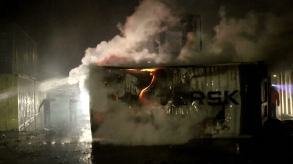 HIện trường vụ không kích. (Nguồn: NPress)