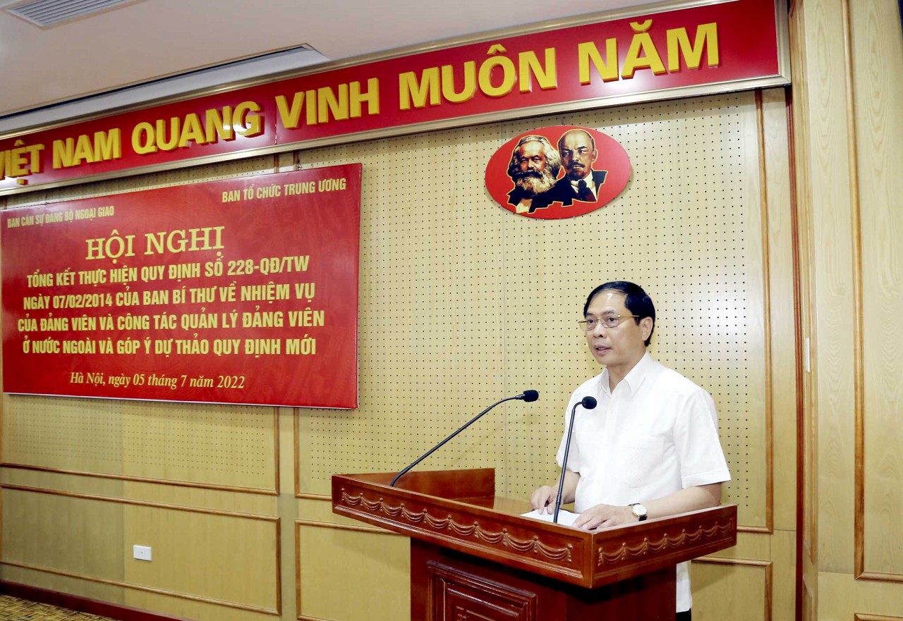 Hội nghị tổng kết thực hiện Quy định 228-QĐ/TW về nhiệm vụ, công tác quản lý đảng viên ở nước ngoài