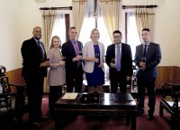 Trao Giấy chấp nhận lãnh sự cho Tổng Lãnh sự Mỹ tại TP. Hồ Chí Minh