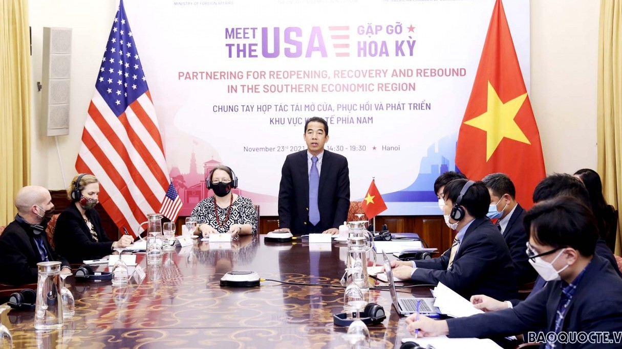 Gặp gỡ Hoa Kỳ: Chung tay hợp tác tái mở cửa, phục hồi và phát triển khu vực kinh tế phía Nam