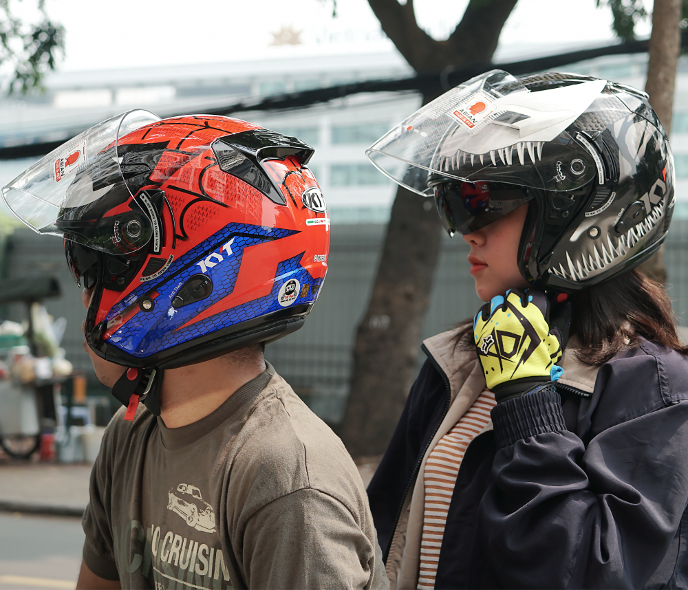 Bảo hộ xe máy Tài Đạt phân phối mũ bảo hiểm KYT chính hãng tại Việt Nam