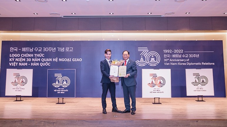 Công bố Logo kỷ niệm 30 năm thiết lập quan hệ ngoại giao Việt Nam - Hàn Quốc