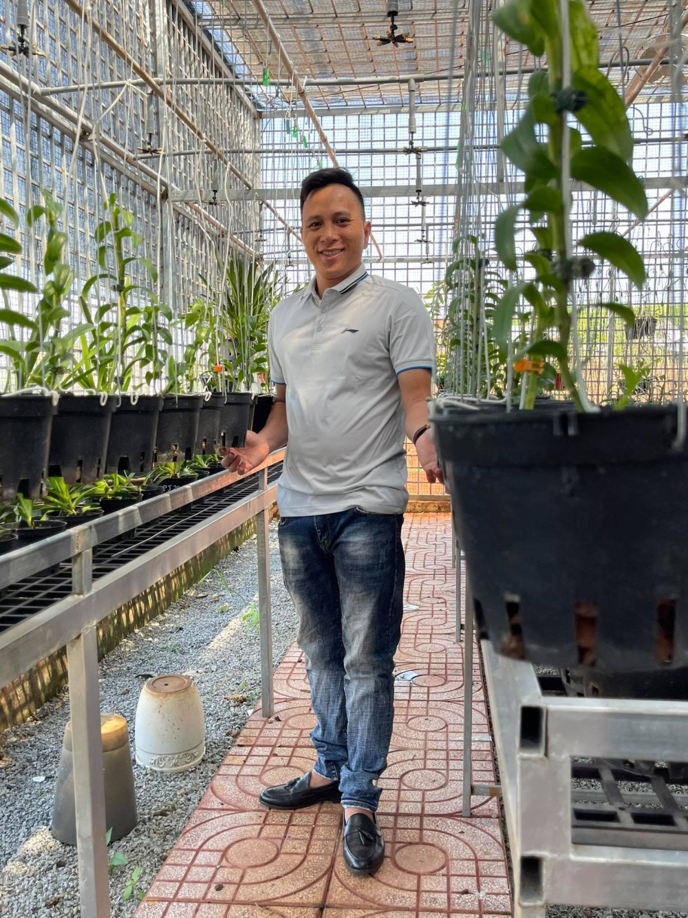 Ông chủ vườn lan Hạo Hạo: Người chơi lan cần có những nét riêng cá nhân