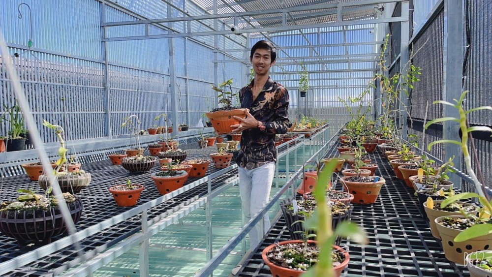 Cường Khuê Các: Ông chủ vườn lan 8X nổi tiếng giữa Tây Nguyên Cường Khuê Các: Ông chủ vườn lan 8X nổi tiếng giữa Tây Nguyên