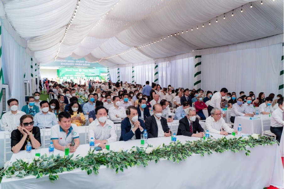 The launch event was attended by a large number of guests.