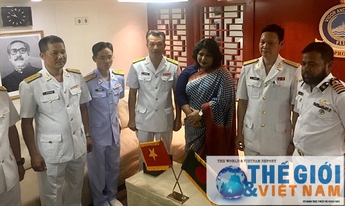 Tàu Hải quân Bangladesh thăm hữu nghị TP. HCM tau hai quan bangladesh tham huu nghi tp hcm