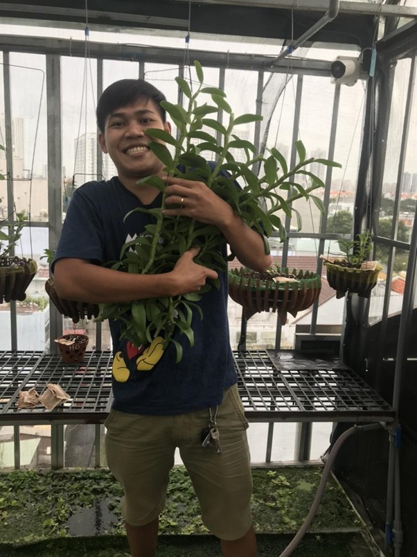 Càng tìm hiểu, Nguyễn Duy Hair càng cảm thấy những cây hoa lan có sức hút mãnh liệt với anh. Càng tìm hiểu, Nguyễn Duy Hair càng cảm thấy những cây hoa lan có sức hút mãnh liệt với anh.