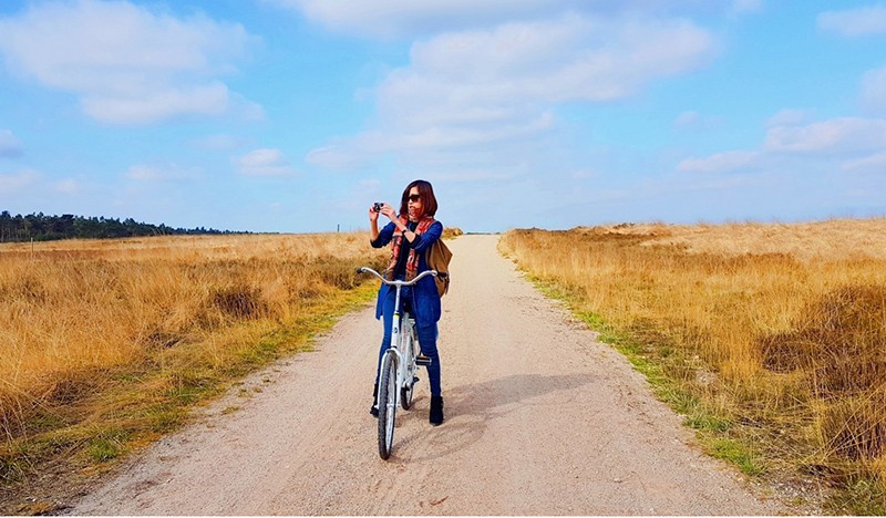 Dung Trần ngưỡng mộ quan niệm sống và du lịch thân thiện môi trường của Hà Lan.