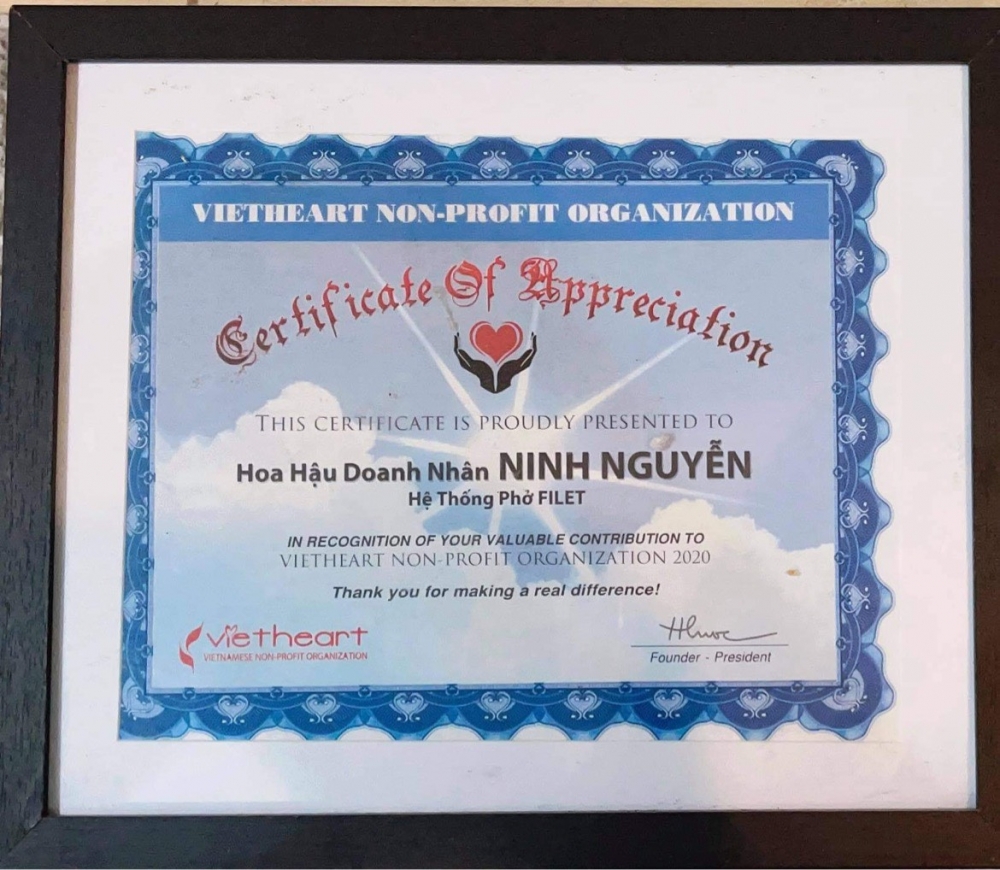 Hoa hậu Doanh nhân Ninh Nguyễn và khát vọng mang Phở Việt Nam đến với nước Mỹ