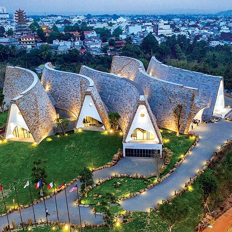 Bảo tàng cà phê thế giới (Nguồn: Cổng thông tin điện tử Đắk Lắk). Bảo tàng cà phê thế giới (Nguồn: Cổng thông tin điện tử Đắk Lắk).