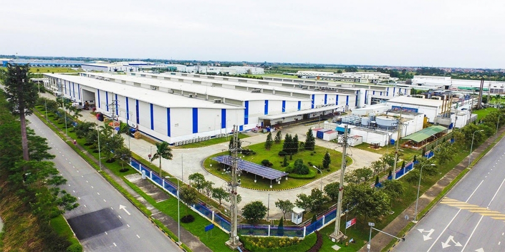 Toàn cảnh Công ty TNHH SG Motors Việt Nam tại Khu công nghiệp VSIP – Bắc Ninh.