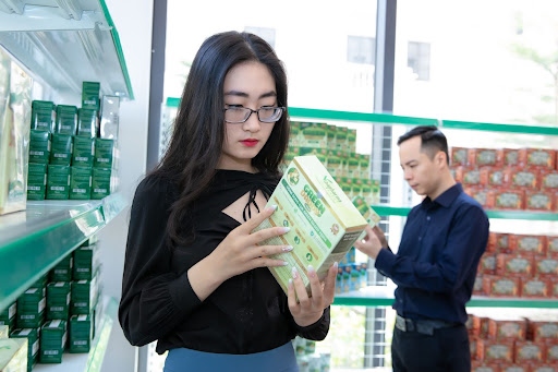 ình ảnh: Một trong những siêu thị Nutri Mart mới khai trương gần đây.