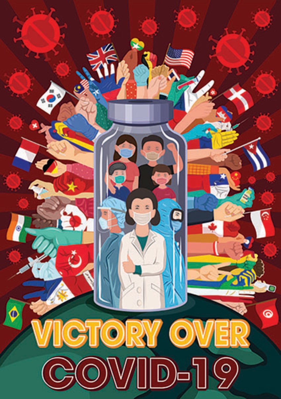 Kết quả cuộc thi 'Hãy tin tưởng, khích lệ lẫn nhau và cùng nhau chiến thắng Covid-19'