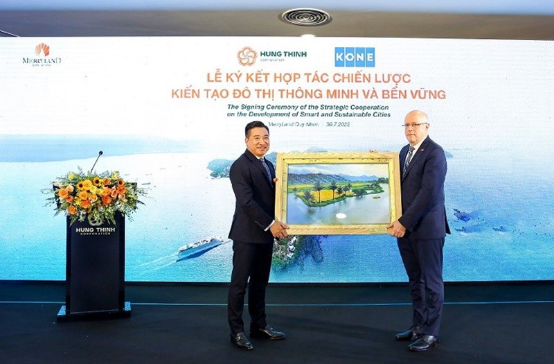 Tập đoàn Hưng Thịnh hợp tác chiến lược với Kone Việt Nam kiến tạo đô thị thông minh và bền vững