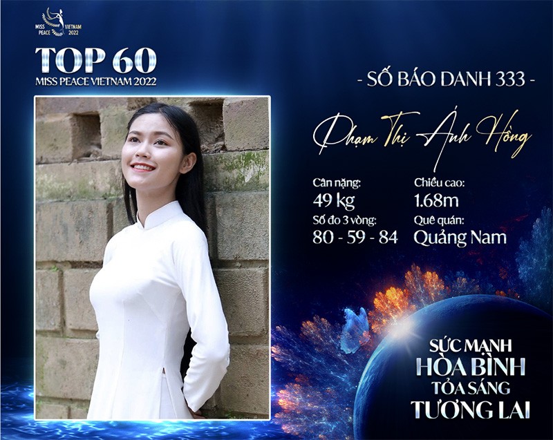 Thí Sinh Phạm Thị Ánh Hồng - SBD 333 Thí Sinh Phạm Thị Ánh Hồng - SBD 333