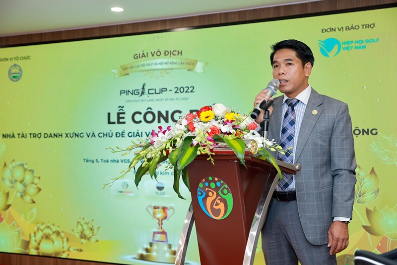 Công bố Nhà tài trợ danh xưng cho Giải Golf PING CUP 2022