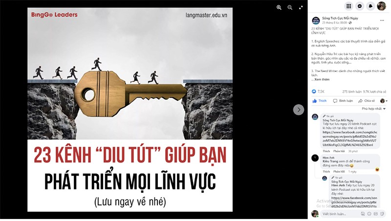 Sống Tích Cực Mỗi Ngày - Dấu ấn khó phai trong lòng độc giả Sống Tích Cực Mỗi Ngày - Dấu ấn khó phai trong lòng độc giả