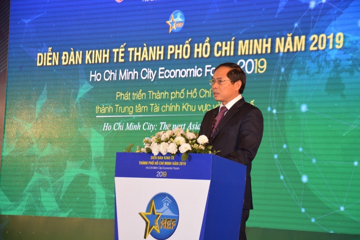 bo ngoai giao cam ket ung ho va dong hanh cung tp ho chi minh tro thanh trung tam tai chinh