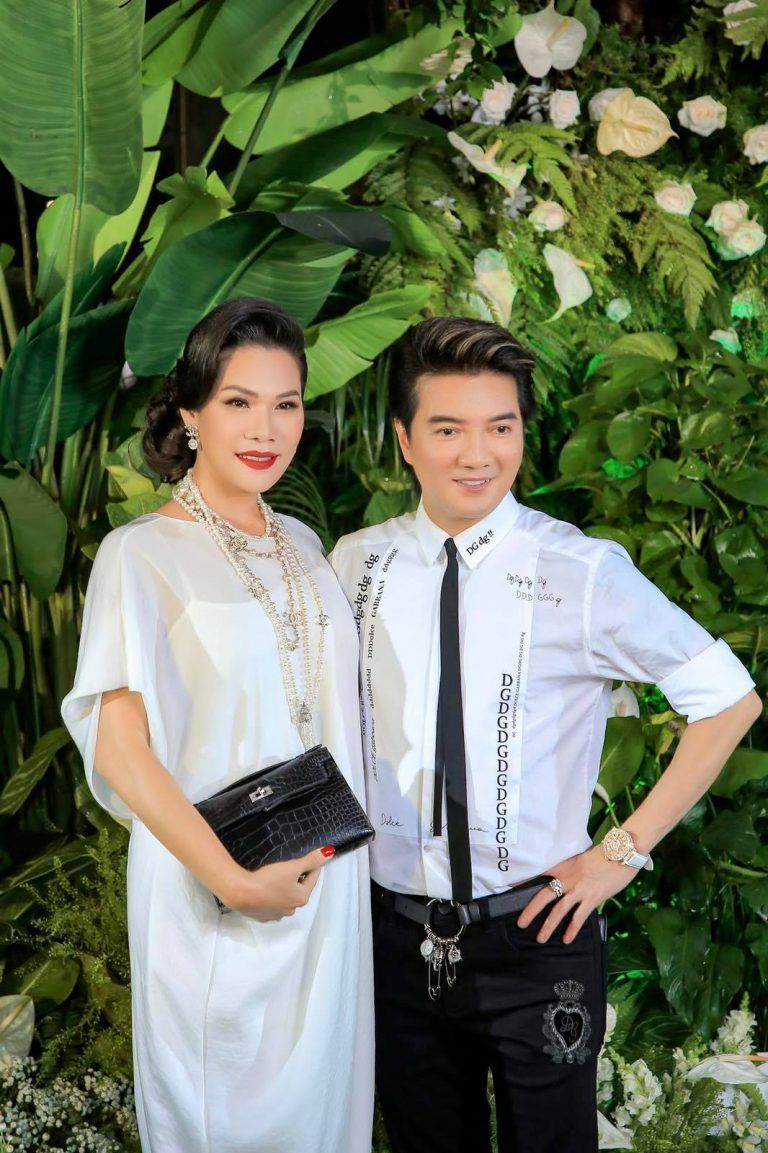 Hoa khôi Hương Hoàng và dàn sao hội ngộ sinh nhật ca sĩ Đàm Vĩnh Hưng