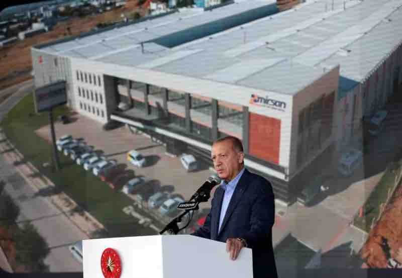 Tổng thống Thổ Nhĩ Kỳ Tayyip Erdogan phát biểu hôm 23-10. Ảnh: Reuters