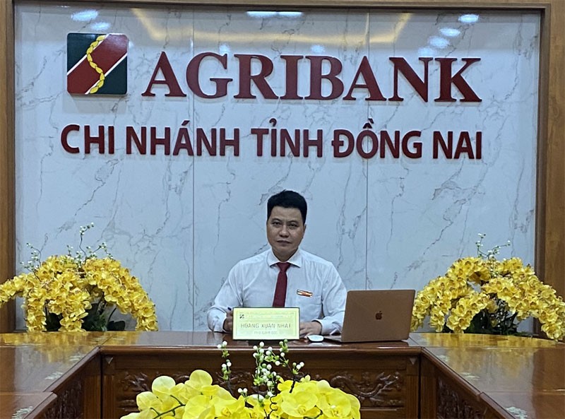 Ông Hoàng Xuân Nhật - Phó giám đốc Agribank Chi nhánh tỉnh Đồng Nai.